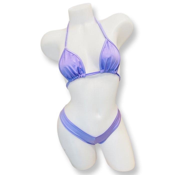 Booty Short Bikini Set - Lavender - Model Express VancouverBikini
