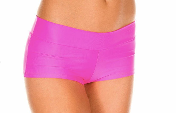 Booty Shorts Neon Pink - Model Express VancouverClothing