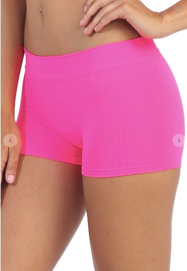 Boy Shorts Neon Pink - Model Express VancouverClothing