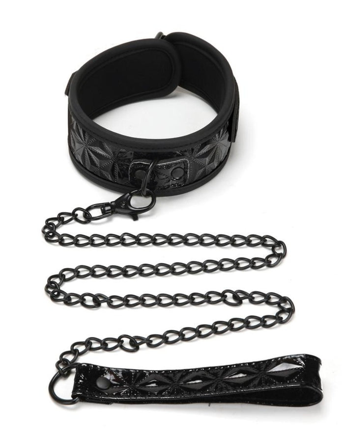 Choker and Leash Black - Model Express VancouverAccessories