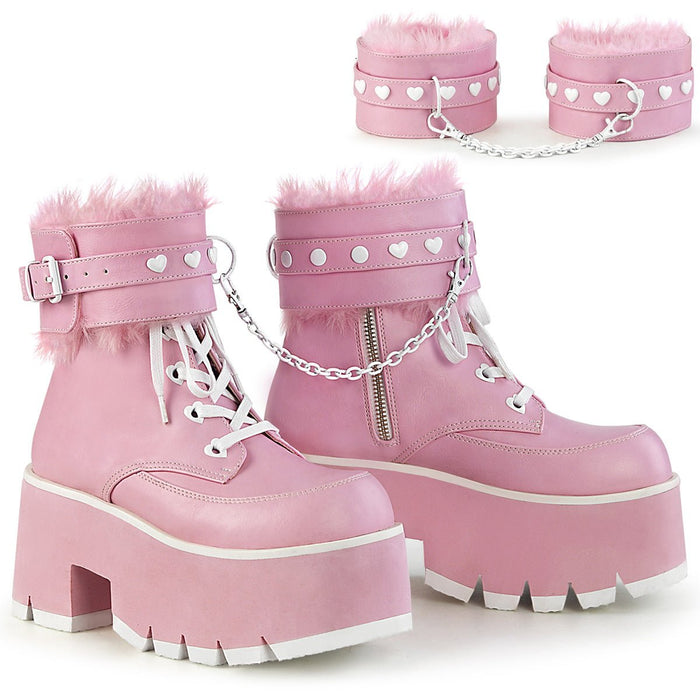 Demonia Ashes 57 Pink - Model Express VancouverBoots