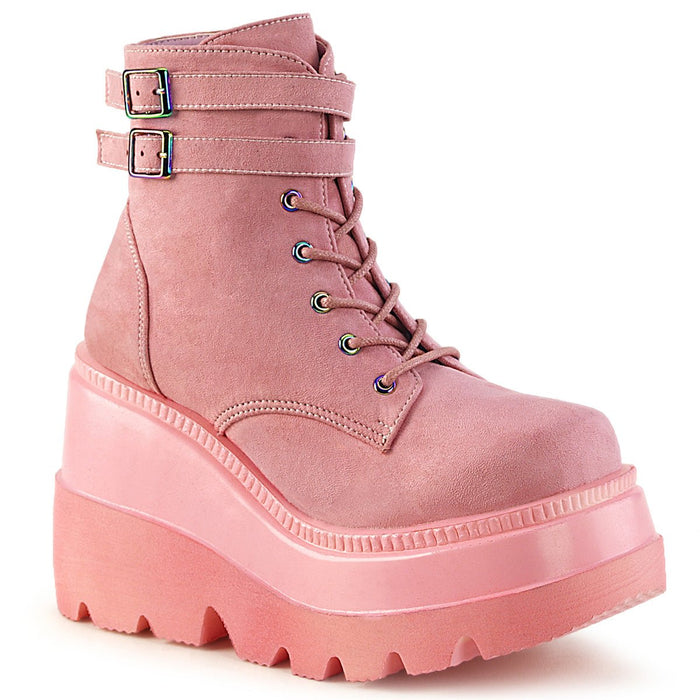 Demonia Shaker 52 Pink Suede - Model Express VancouverBoots