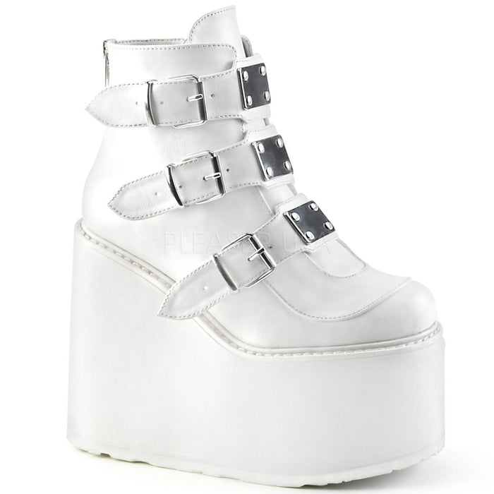 Demonia Swing 105 White - Model Express VancouverBoots