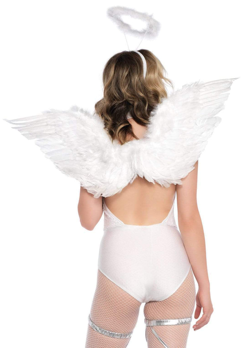 Feather Angel Wings and Halo White - Model Express VancouverAccessories