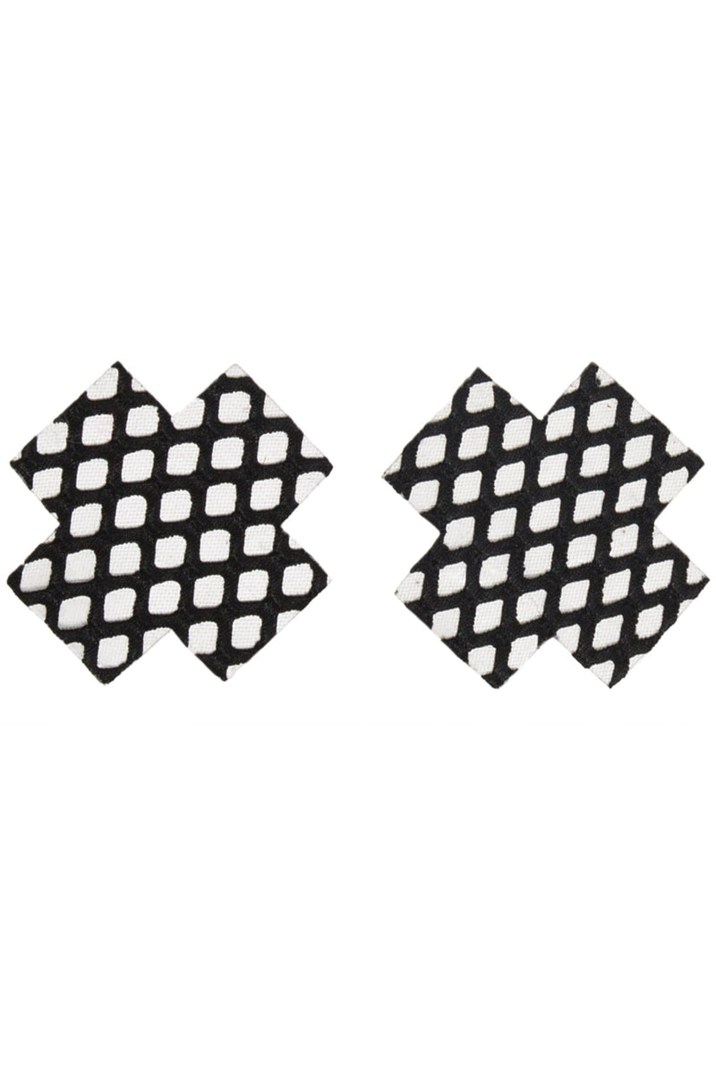 Fishnet Cross Pasties - Model Express VancouverAccessories