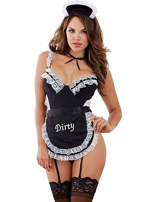 French Maid Fantasy - Model Express VancouverLingerie