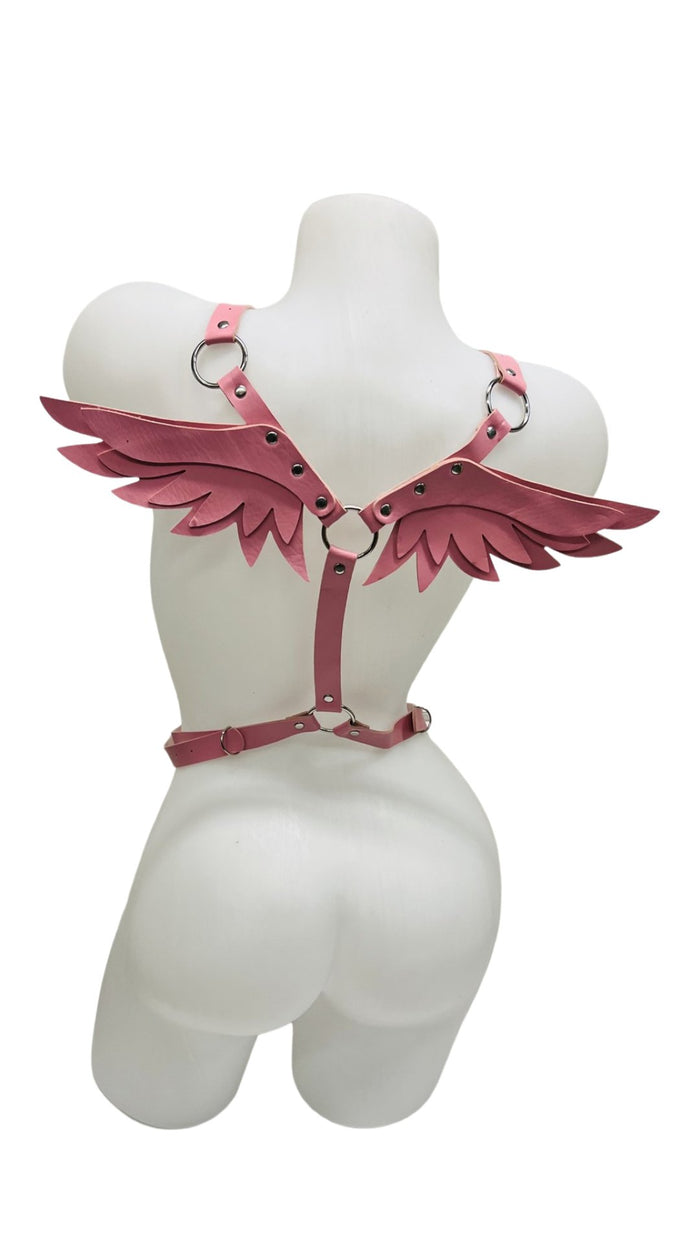Harness - Angel Wings Pink - Model Express Vancouver