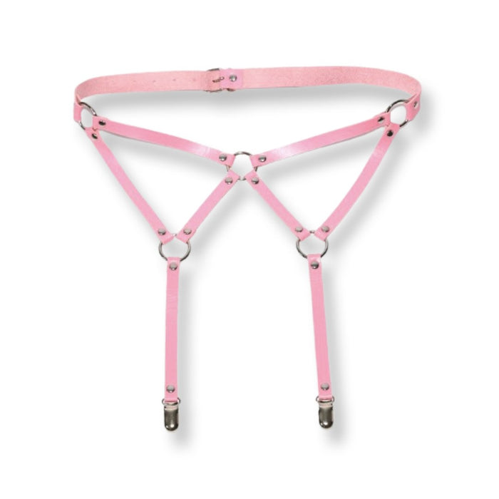 Harness - Garter Belt Baby Pink - Model Express Vancouver
