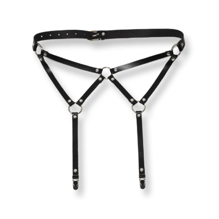 Harness - Garter Belt Black - Model Express Vancouver