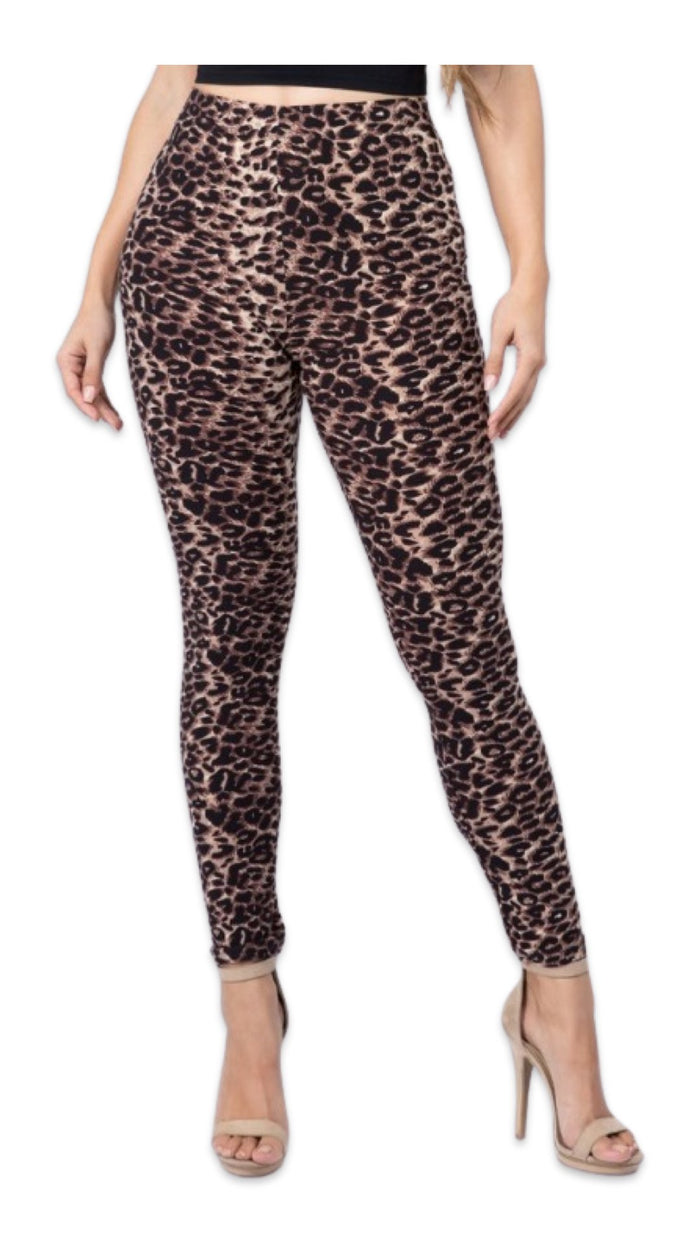 Leopard Pants - Model Express VancouverClothing
