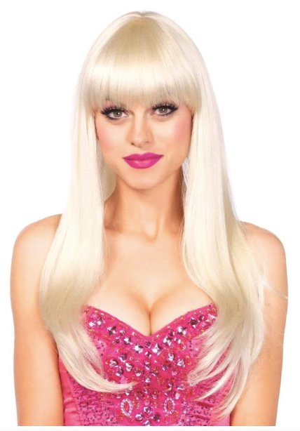 Long Straight Bang Wig - Blonde - Model Express VancouverAccessories