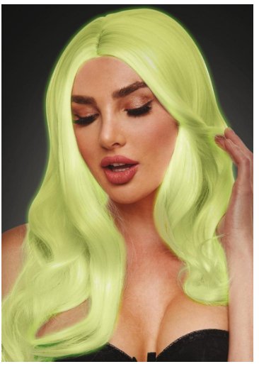 Long UV Wig White - Model Express VancouverAccessories
