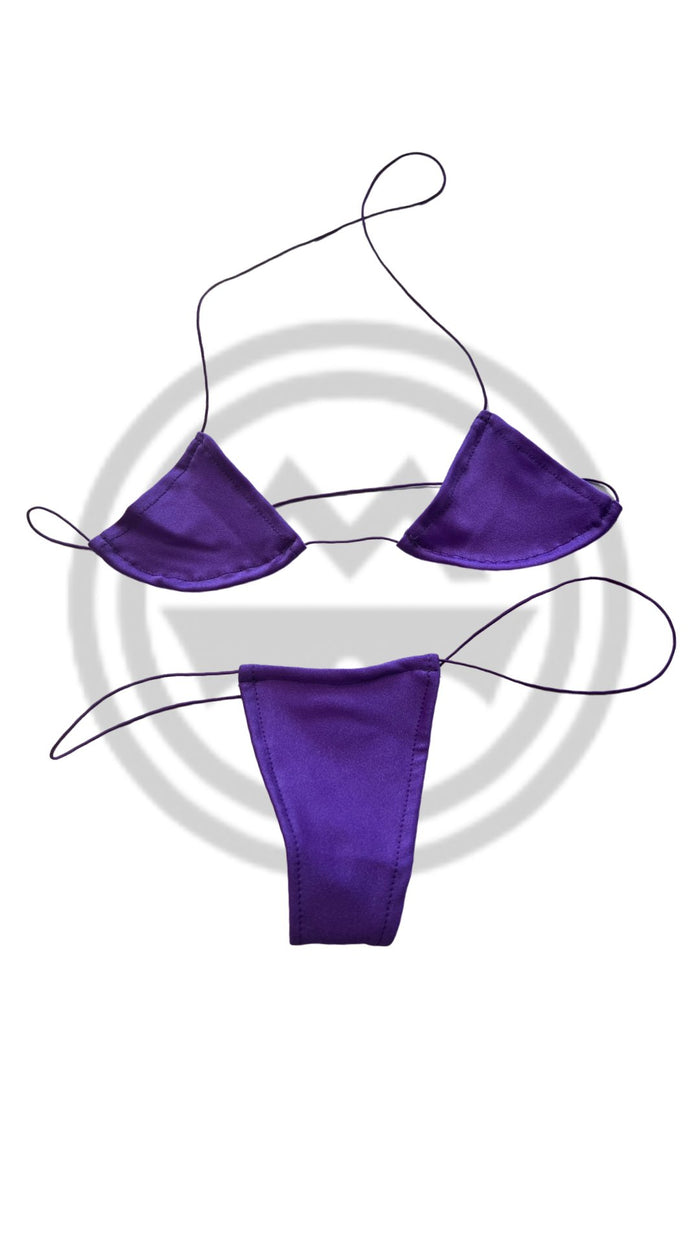 Micro Nudie Bikini Purple - Model Express VancouverLingerie