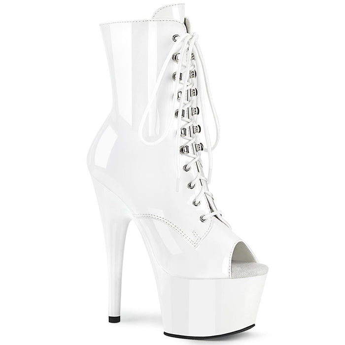 Pleaser Adore 1021 White - Model Express VancouverBoots