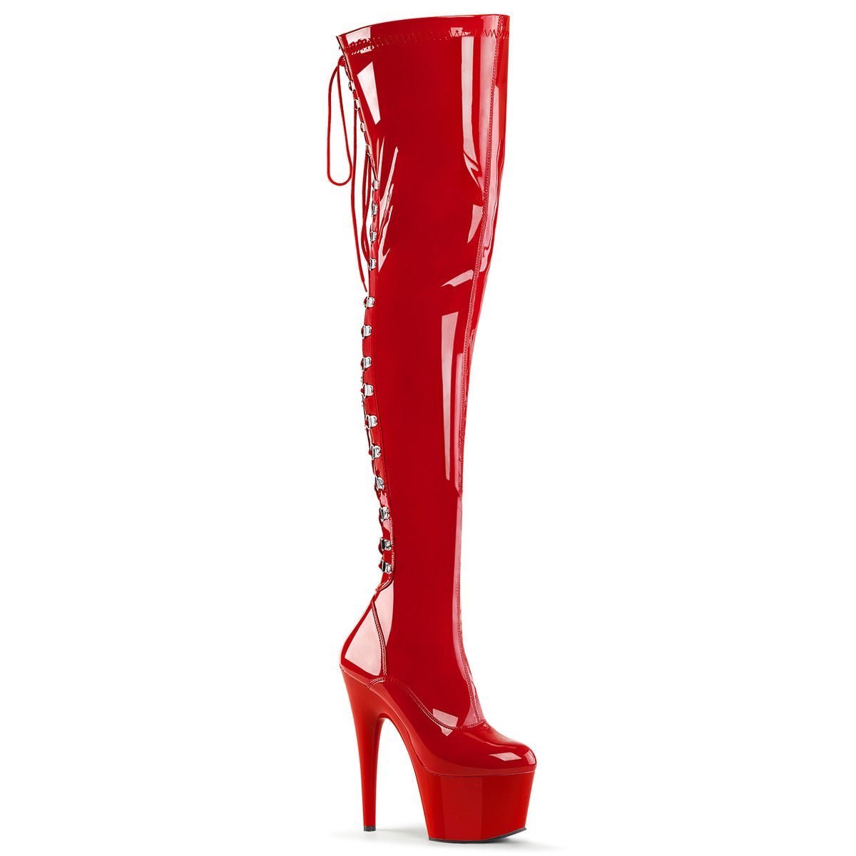 Pleaser Adore 3063 Red - Model Express VancouverBoots
