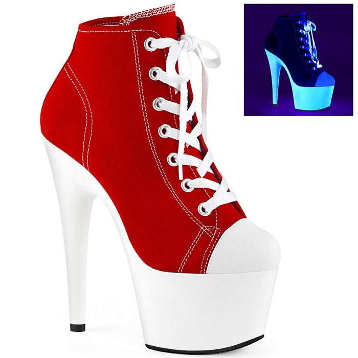 Pleaser Adore 700SK-02 Red - Model Express VancouverShoes