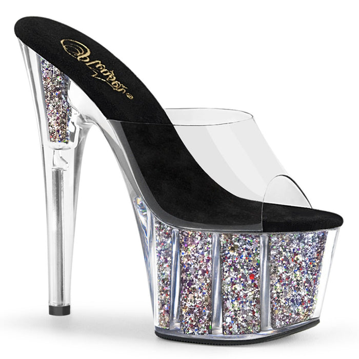 Pleaser Adore 701CG Silver - Model Express VancouverShoes