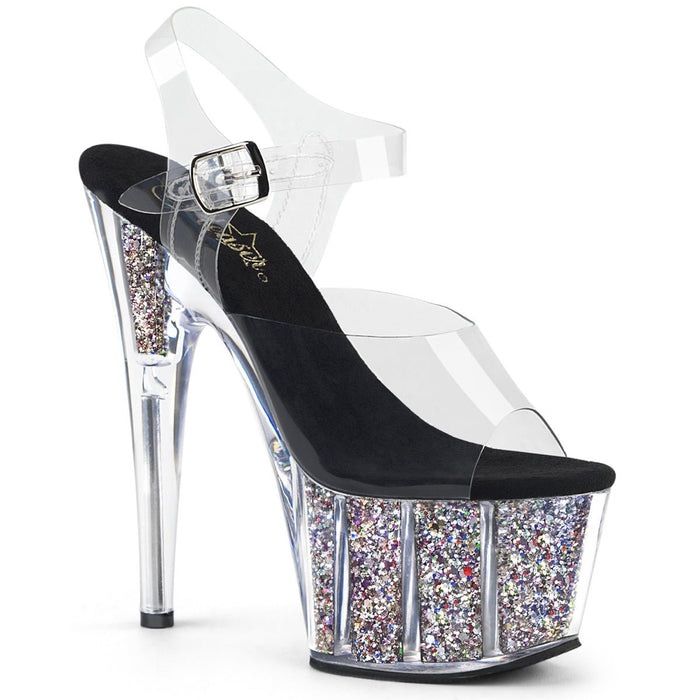 Pleaser Adore 708CG Silver - Model Express VancouverShoes