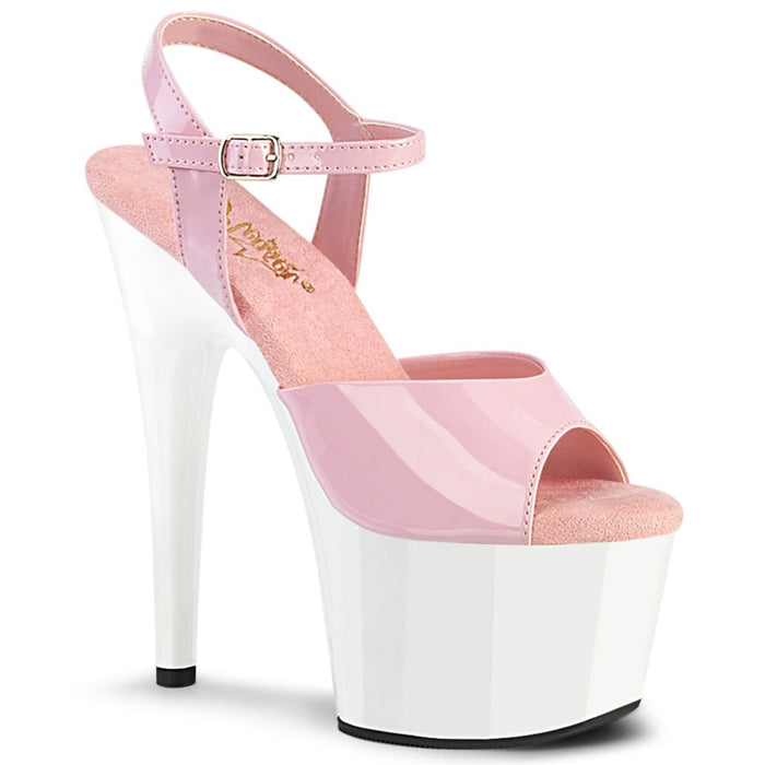 Pleaser Adore 709 Pink/White - Model Express VancouverShoes