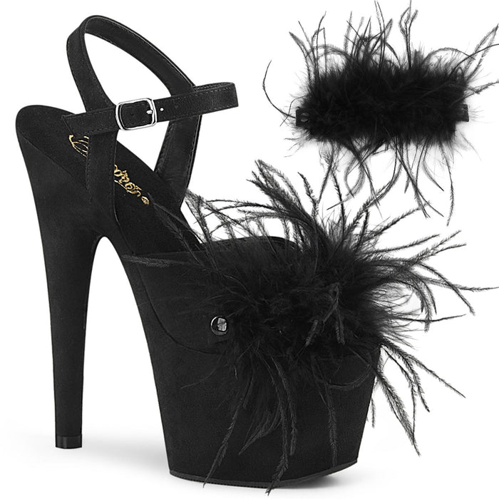Pleaser Adore 709F Black - Model Express VancouverShoes