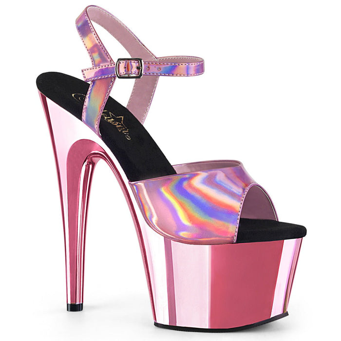 Pleaser Adore 709HGCG Pink Chrome - Model Express VancouverShoes