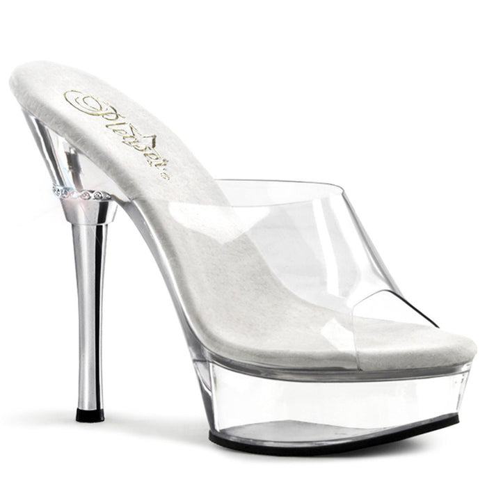 Pleaser Allure 601 Clear - Model Express VancouverShoes