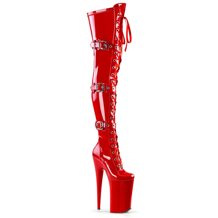 Pleaser Beyond 3028 Red - Model Express VancouverBoots
