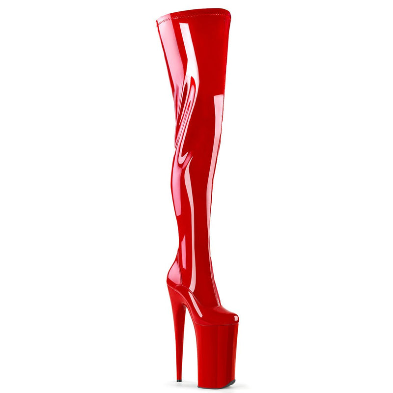 Pleaser Beyond 4000 Red - Model Express VancouverBoots
