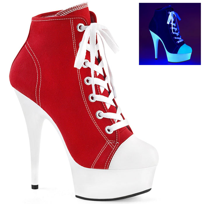 Pleaser Delight 600SK Red - Model Express VancouverShoes