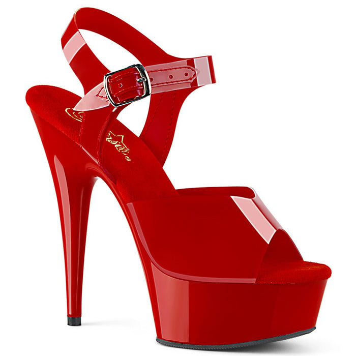 Pleaser Delight 608N Red - Model Express VancouverShoes