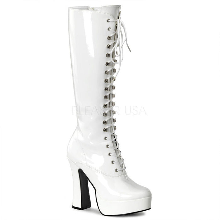Pleaser Electra 2020 White - Model Express VancouverBoots