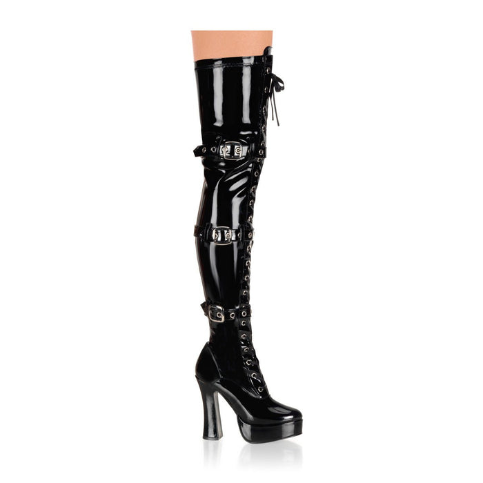 Pleaser Electra 3028 Black - Model Express VancouverBoots