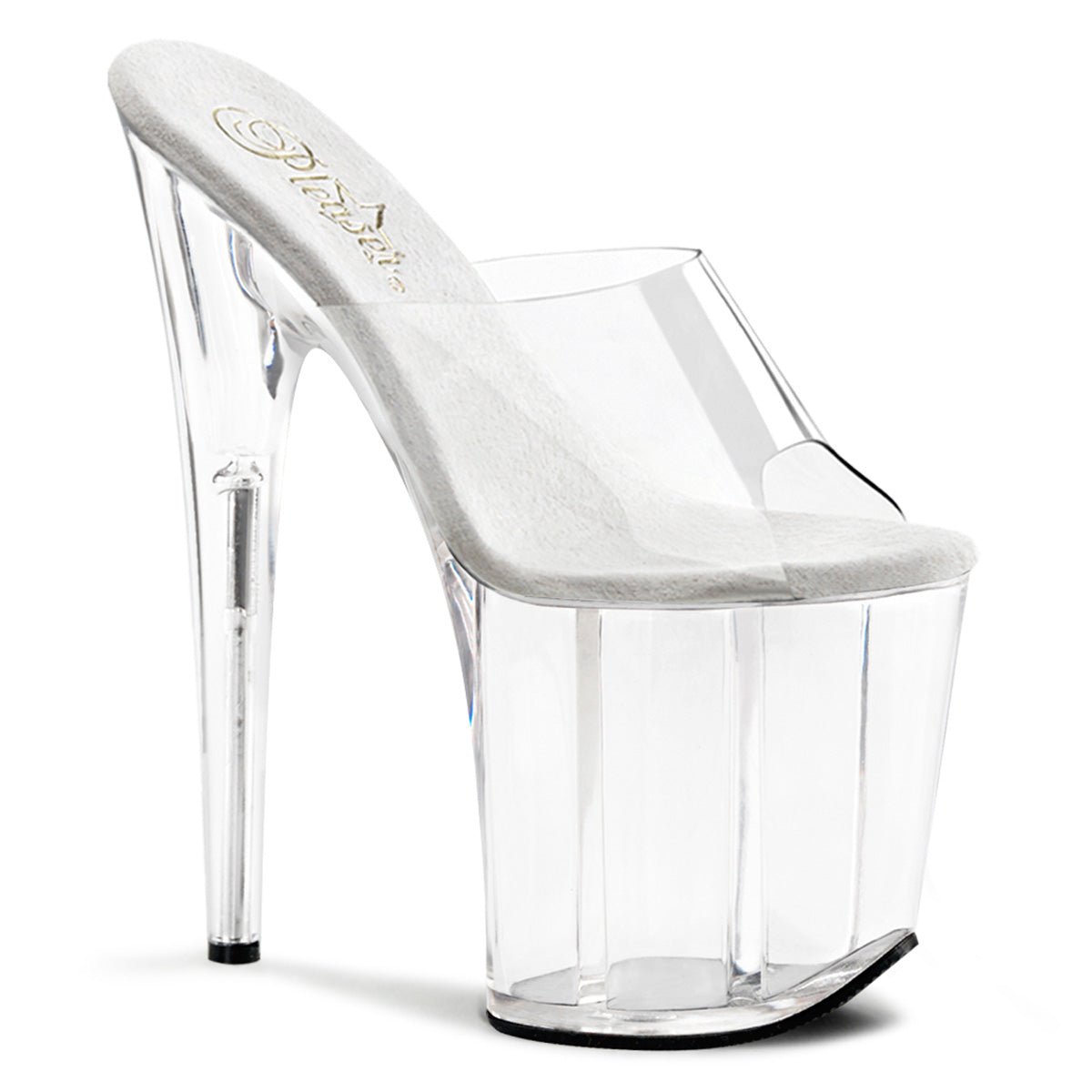 Pleaser Flamingo 801 Clear - Model Express VancouverShoes