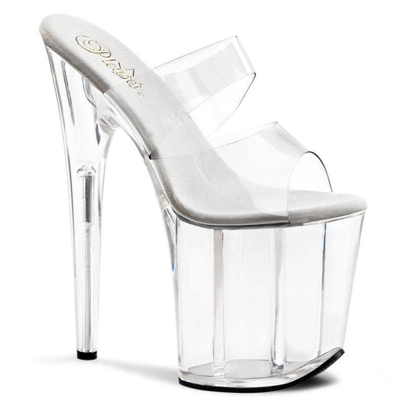 Pleaser Flamingo 802 Clear - Model Express VancouverShoes