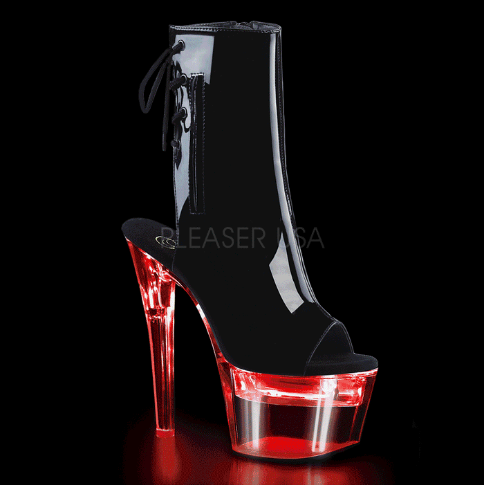 Pleaser Flashdance 1018-7 Black - Model Express VancouverBoots