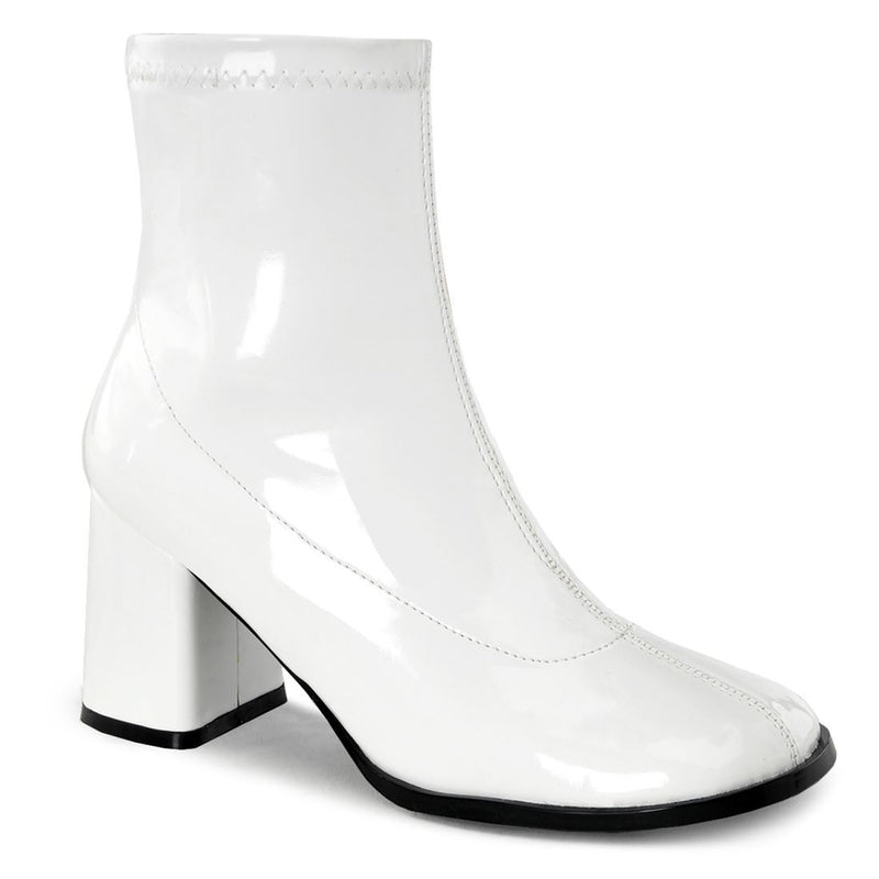 Pleaser Gogo 150 White - Model Express VancouverBoots