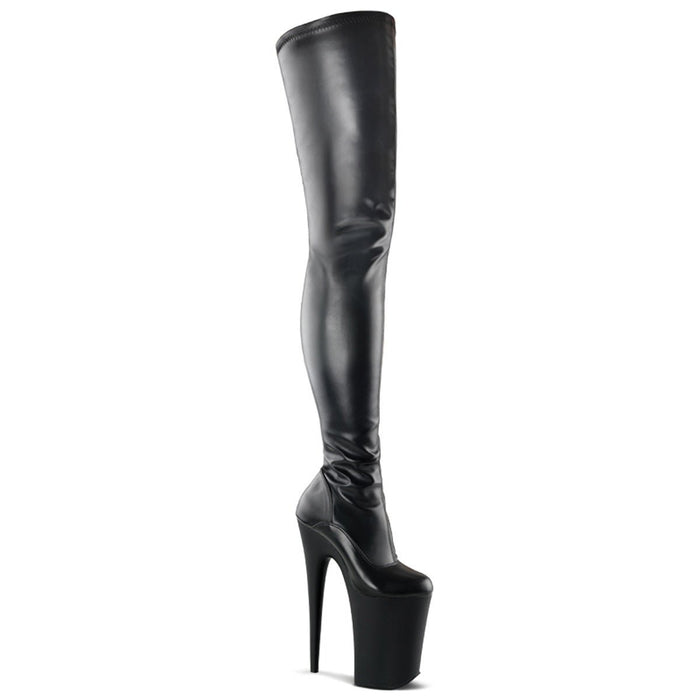 Pleaser Infinity 4000 Black Matte - Model Express VancouverBoots