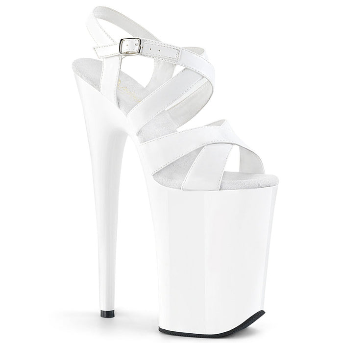 Pleaser Infinity 997 White - Model Express VancouverShoes