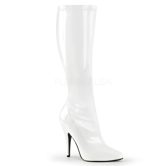 Pleaser Seduce 2000 White - Model Express VancouverBoots