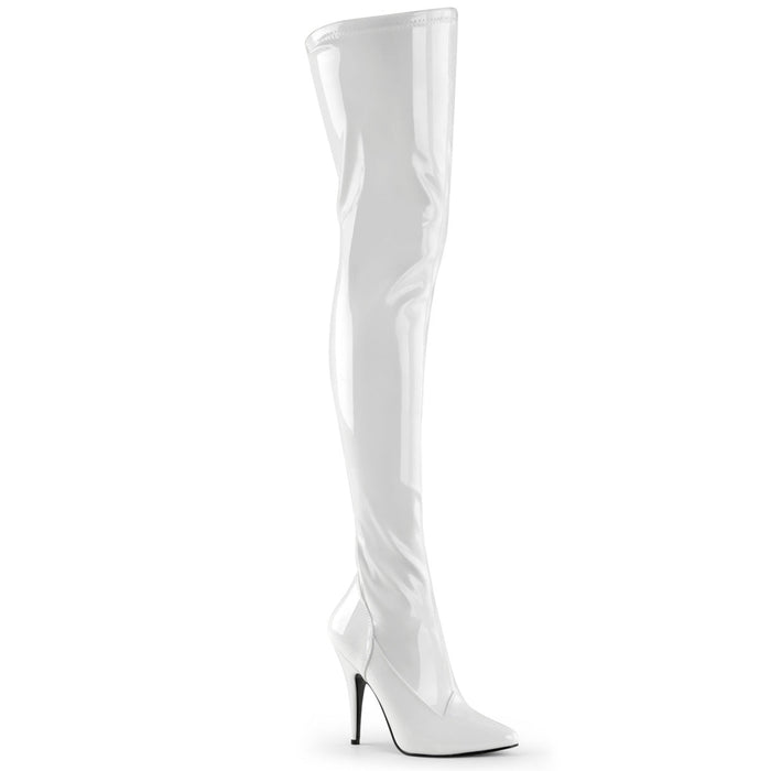 Pleaser Seduce 3000 White - Model Express VancouverBoots