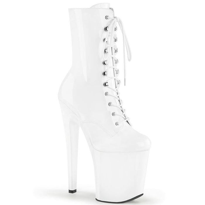 Pleaser Xtreme 1020 White - Model Express VancouverBoots