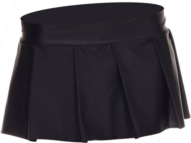 Pleated Skirt - Black - Model Express VancouverClothing