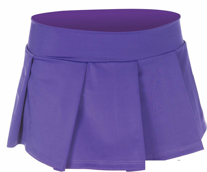 Pleated Skirt - Purple - Model Express VancouverClothing