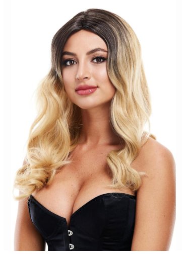Wavy Blonde Wig with Dark Roots - Model Express VancouverAccessories