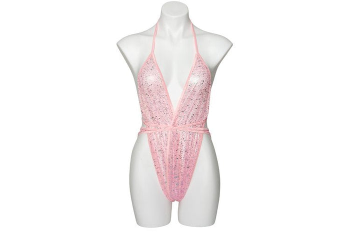 X9 Bikini: Pink Chrome Wrap (Kitten) - Model Express VancouverLingerie