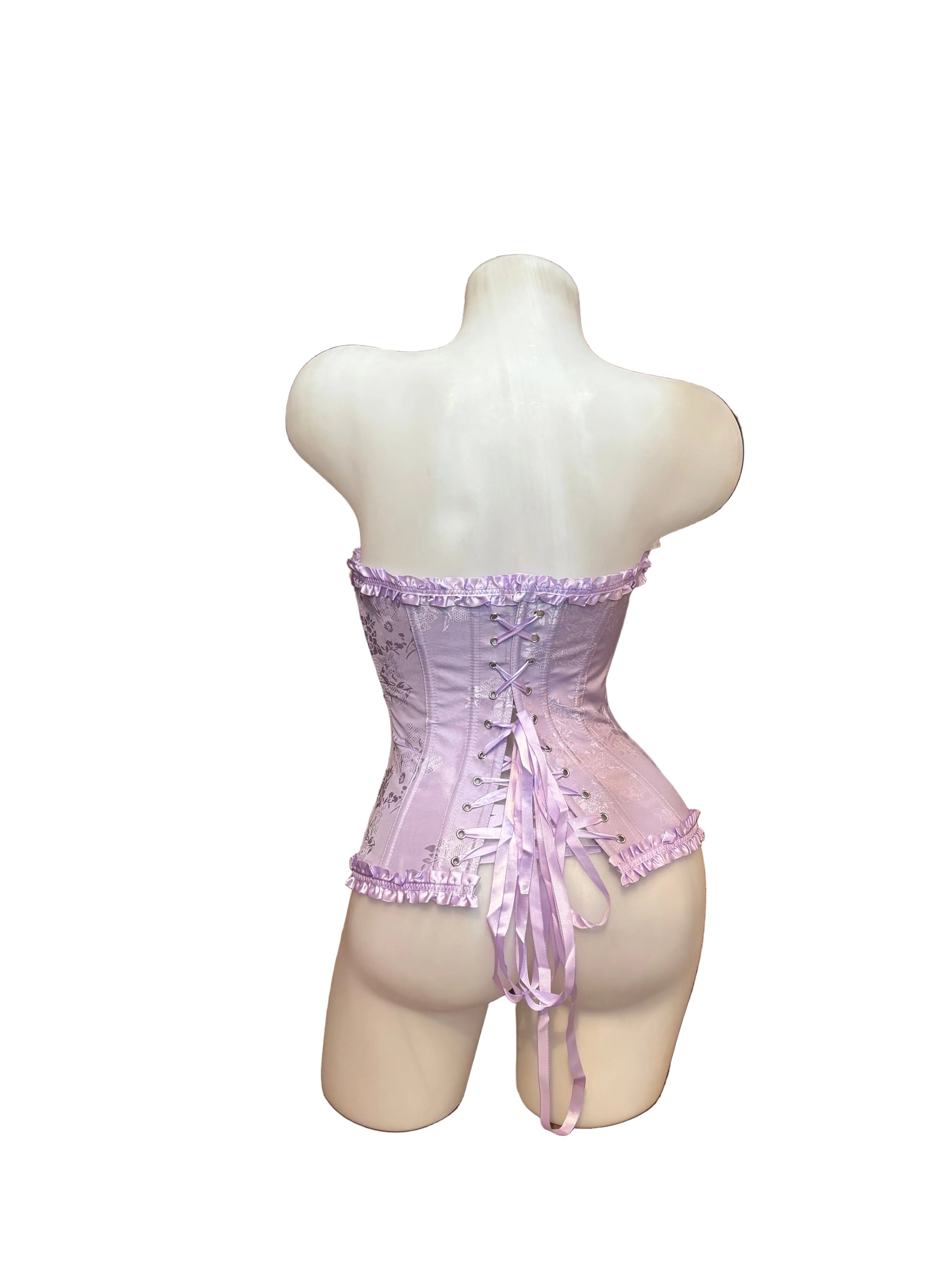 Pastel Corset Lavender - Model Express Vancouver