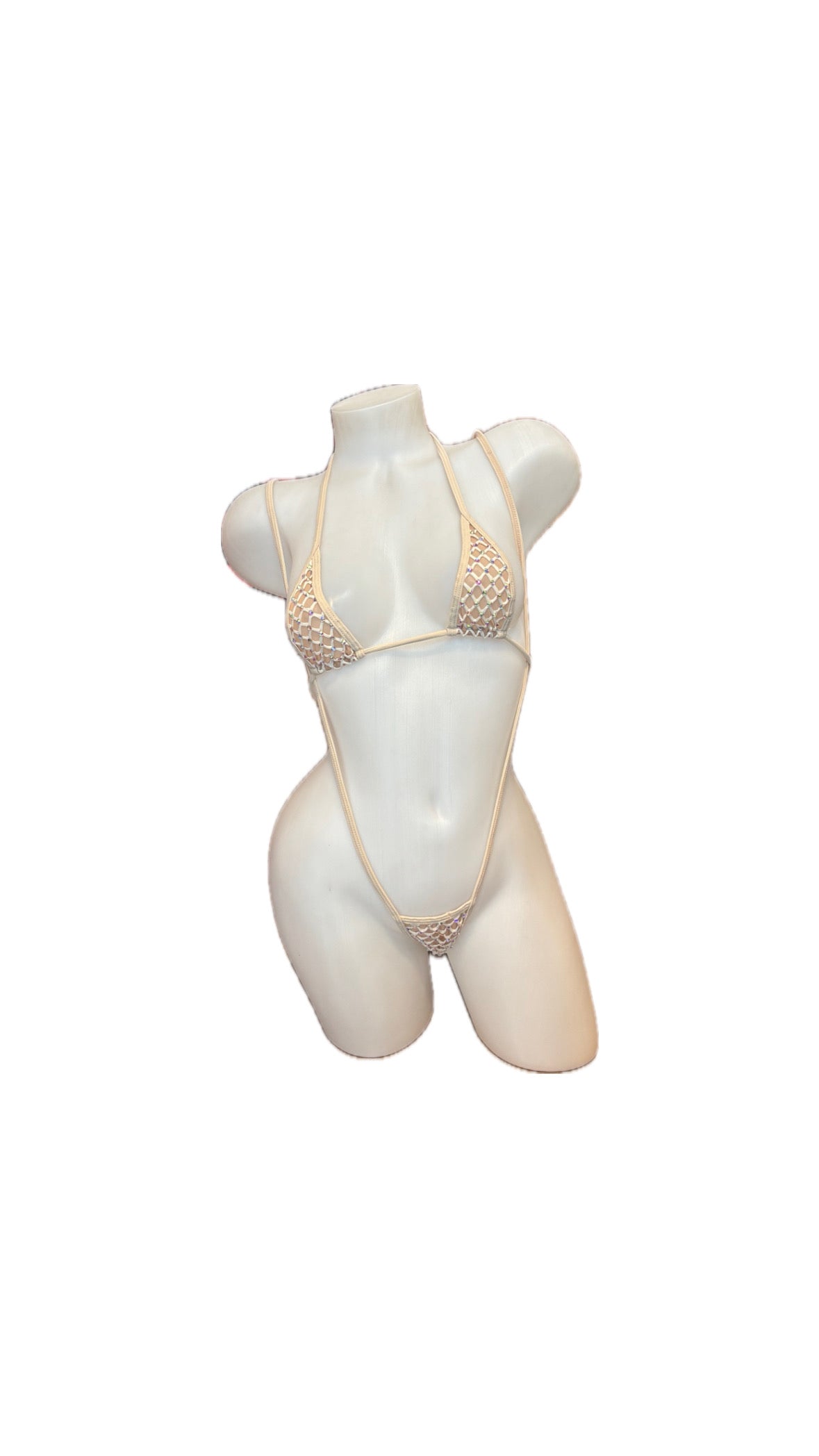 Crystal Sling Shot Bikini Nude - Model Express Vancouver
