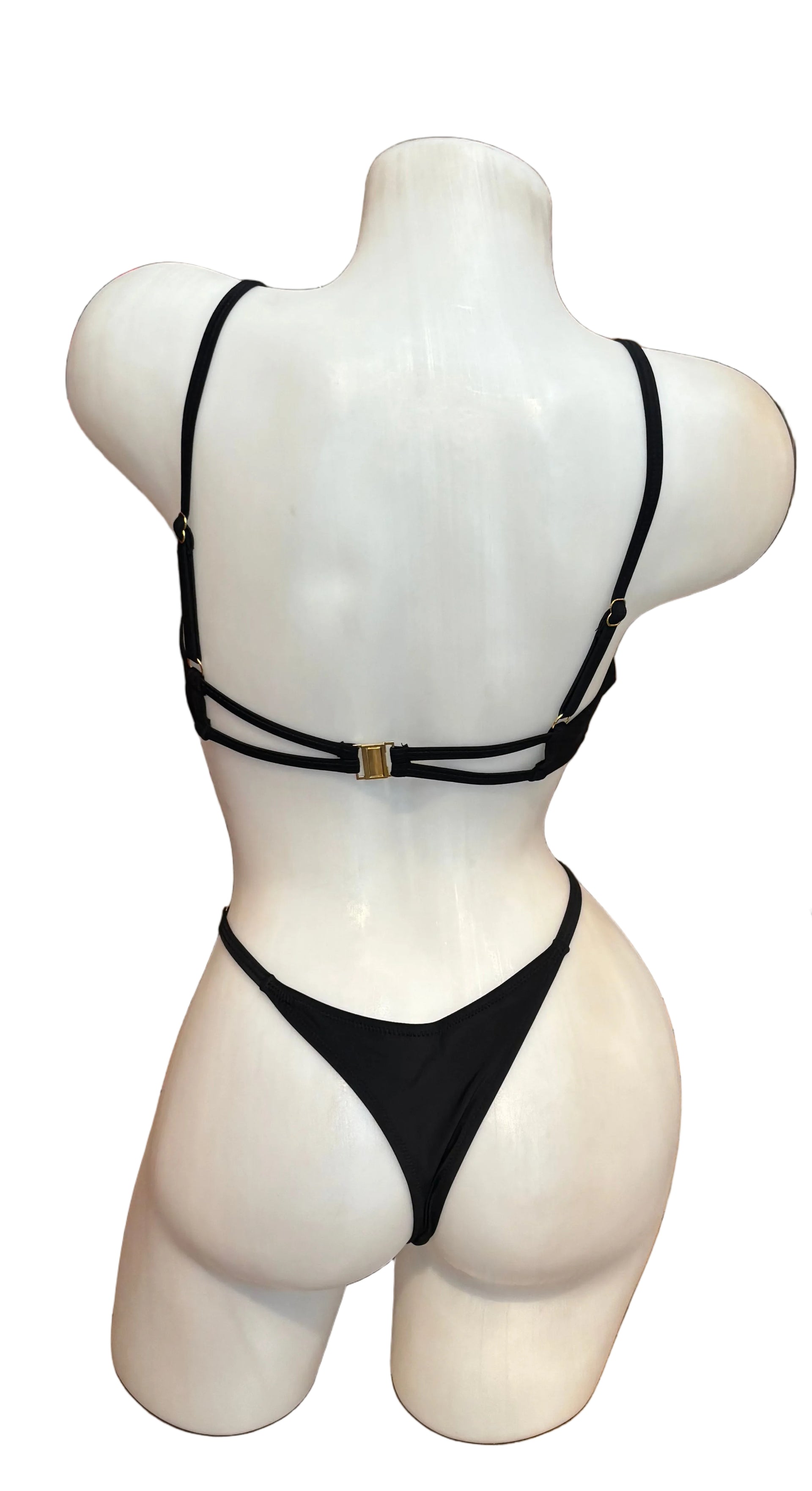 Bra and Panty Set with Faux Piercings - Model Express Vancouver