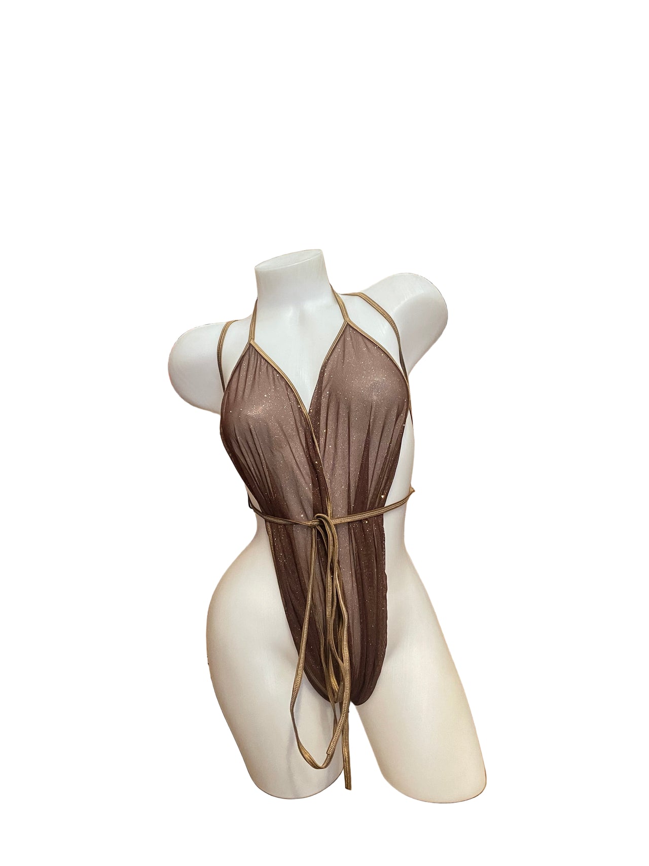 X9 Bikini: Toffee Tinsel Kitten Wrap