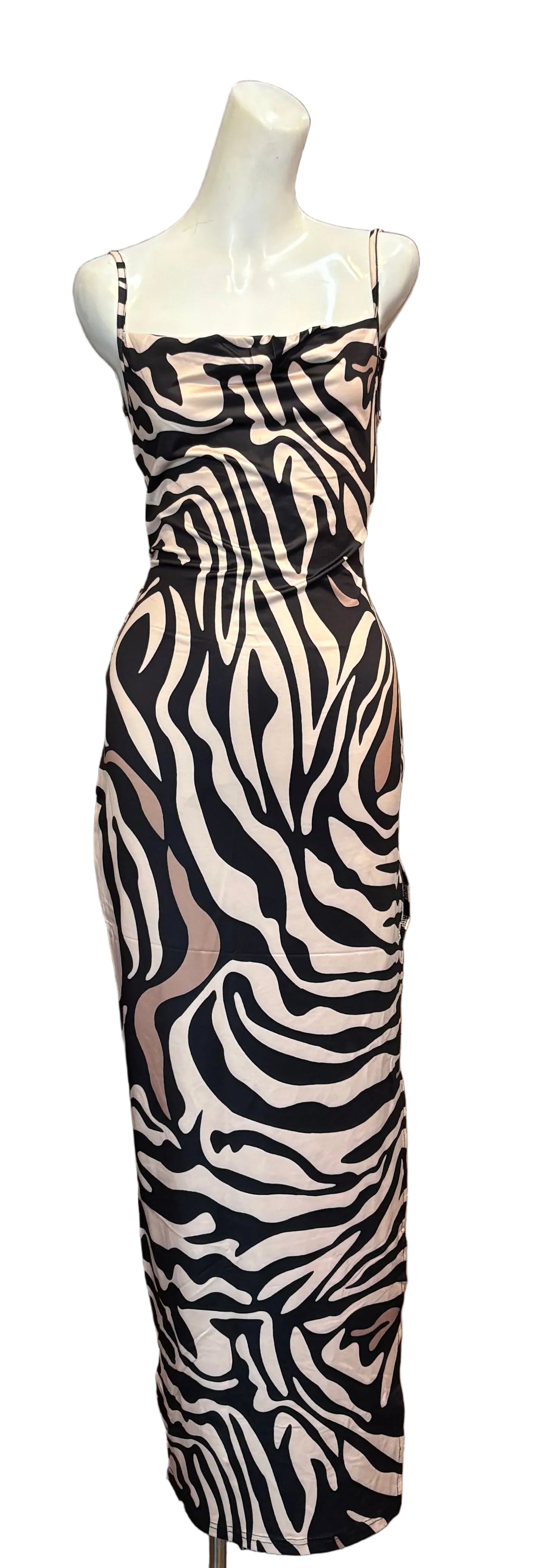 Zebra Maxi Dress